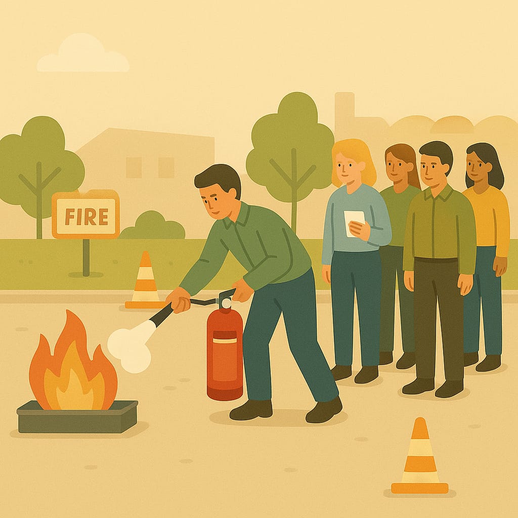 Szkolenia z zakresu ochrony przeciwpożarowej