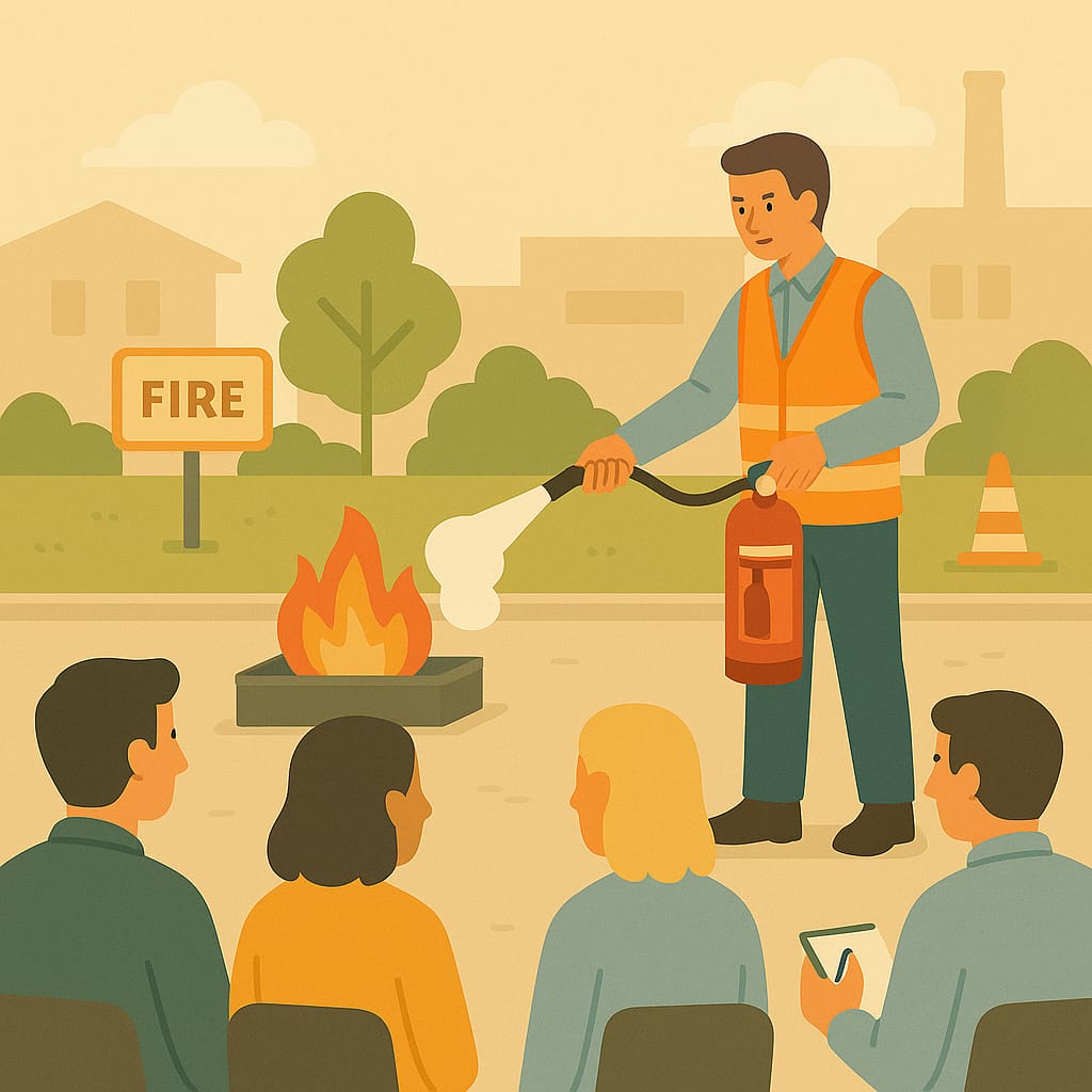 Szkolenia z zakresu ochrony przeciwpożarowej