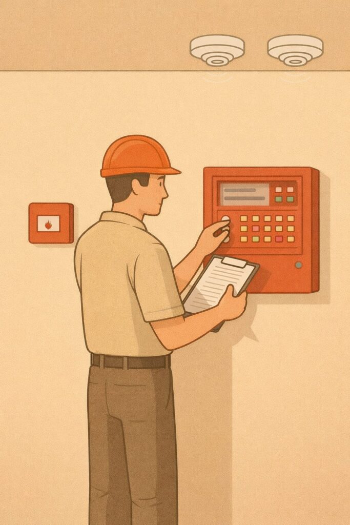 System sygnalizacji pożaru